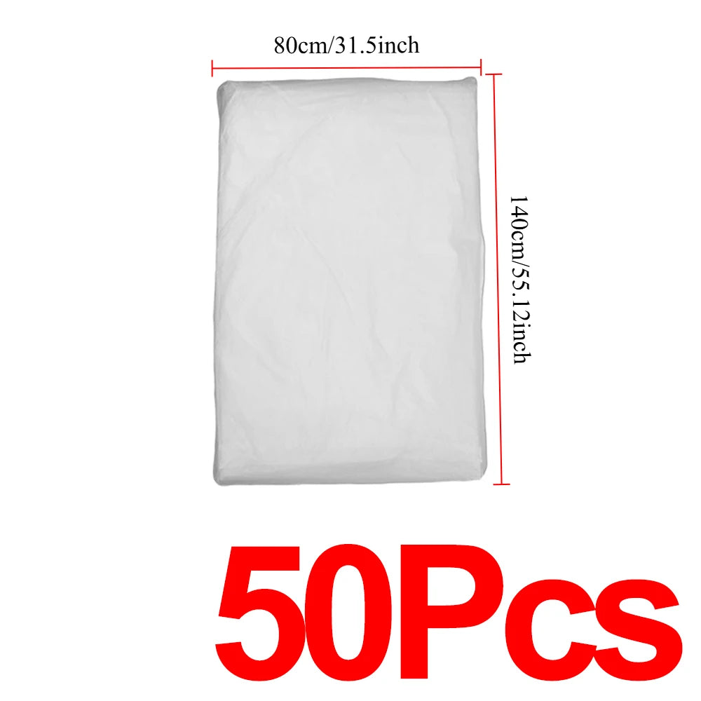 50Pcs Car Disposable Steering Wheel Cover Shift Knob Cover Waterproof Dustproof Clear Universal Vehicle Dust Guard Accessories