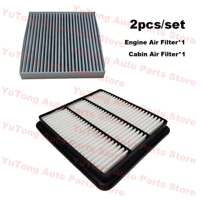 2-4pcs Filter Set For Geely Emgrand X7 Sport 2.4L GL AT 2018 JLD-4G24 Engine Cabin A/C Air Oil Filter Cleaner Kit Spare Parts