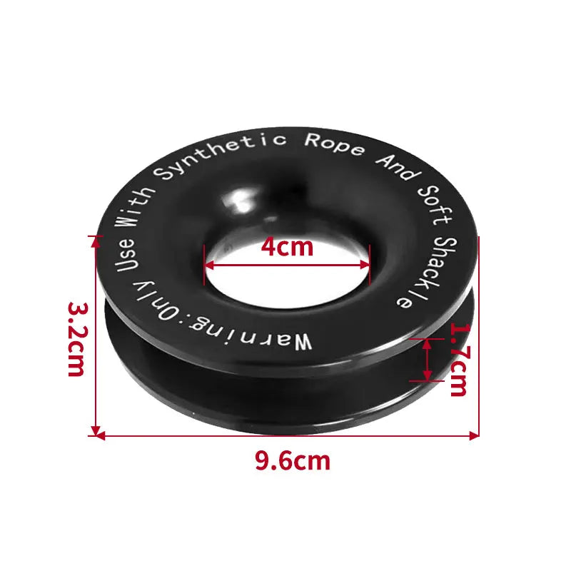 Off-Road Vehicle Self-Recovery Towing Kit with Winch, Movable & Fixed Pulleys, Knot Rope, Soft Shackles, Tow Strap and Recovery