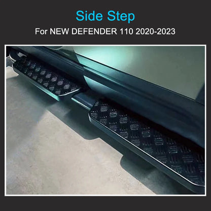 Exterior Parts Fixed Side Step for Land Rover Defender 110 2020-2025 Side Step Car Exterior Decoration Accessories