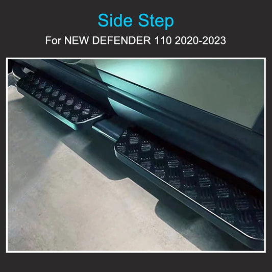 Exterior Parts Fixed Side Step for Land Rover Defender 110 2020-2025 Side Step Car Exterior Decoration Accessories
