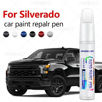 For Chevrolet Silverado 1999-2025 T1XX Ultium BT1 Paint Repair Pen Touch Up Scratch Remover DIY Auto Accessories Black White Red