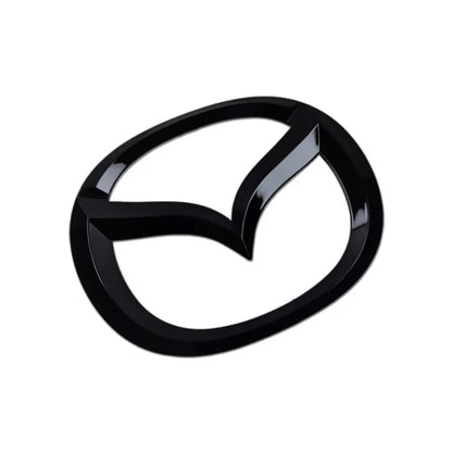 Plastic Car Front Trunk Emblem for Mazda 5 Logo Steering Wheel Badge 3D Body Replaced Sticker Rear Tail Refitting Decoration