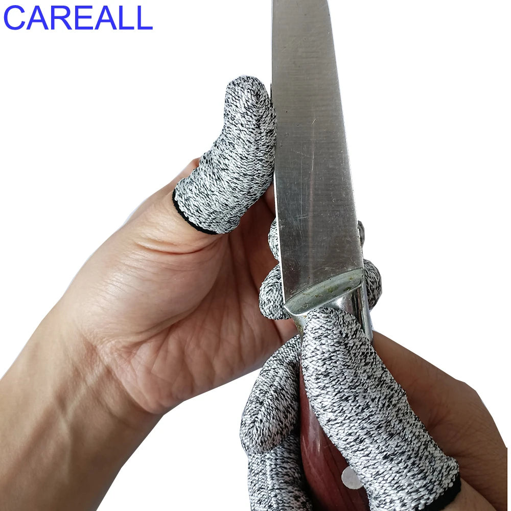 CAREALL 10pcs Anti-cut Finger Anti-static Sleeve Vinyl Film Car Wrap Window Tint Sticker Decals Cutting Finger Protector Gloves
