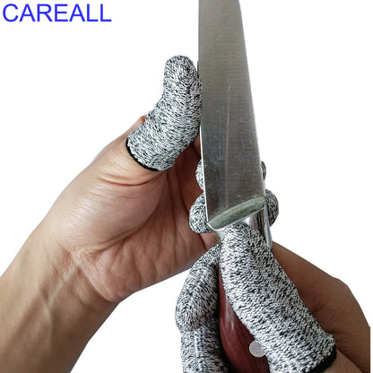 CAREALL 10pcs Anti-cut Finger Anti-static Sleeve Vinyl Film Car Wrap Window Tint Sticker Decals Cutting Finger Protector Gloves