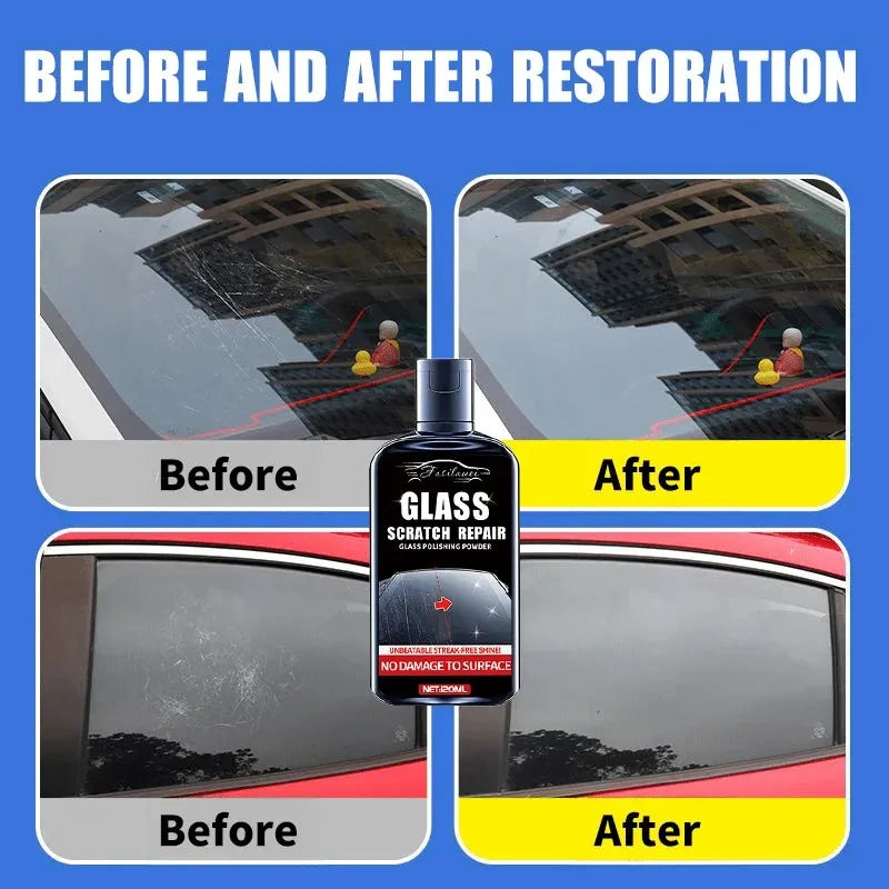 Good Glass Scratch Repair Resin - Glass Scratch Recovery Cream, Anti-Scratch and Wear Protection Lotion for Mirrors, No Polishin