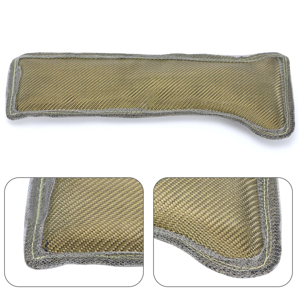 Free Shipping Turbo Heat Shield /Turbocharger Blanket WRAP+SPRING FOR Subaru WRX PQY-2306