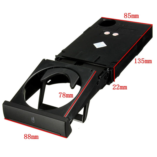 4B0862534D For Audi A4B6 A6C5 1998-2004 Stretch Fold Cup Holder Car Drank Holder Sliding Type Bracket Car Water Beverage Holder