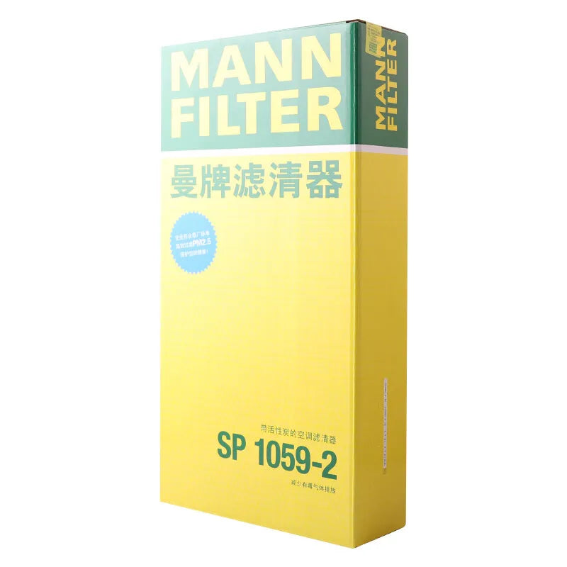 For VW ID4 ID6 ID3X ID4X ID6X ID 4 MANN FILTER SP1059-2=CUK36005 + CU36005 Cabin Filter 2pieces Volkswagen 1ED819644 1ED819653