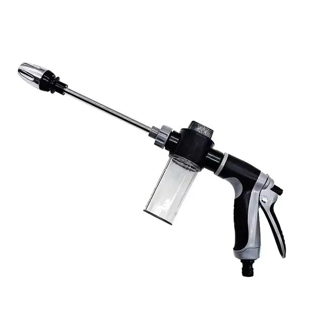 Car Wash High Pressure Water Gun with Foam Cannon Adjustable Nozzle for Garden Hose and Cleaning Multi-Function Ergonomic Grip