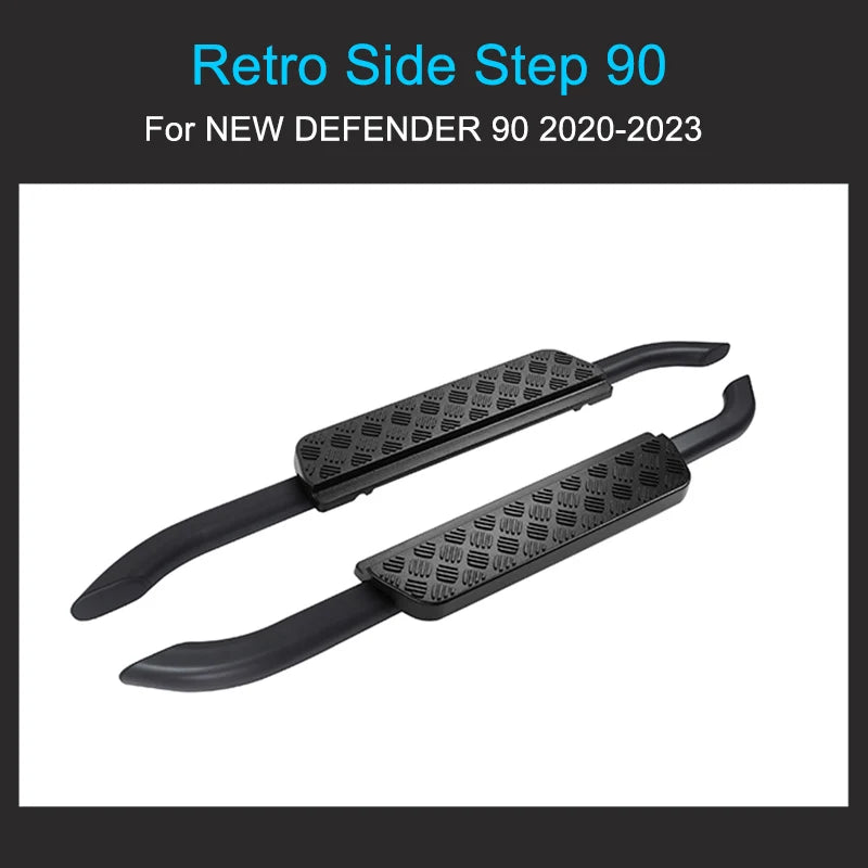 Exterior Parts Fixed Side Step for Land Rover Defender 110 2020-2025 Side Step Car Exterior Decoration Accessories