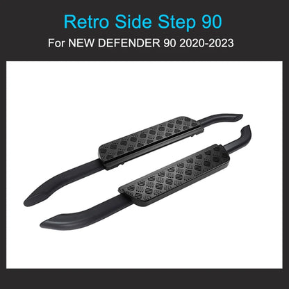 Exterior Parts Fixed Side Step for Land Rover Defender 110 2020-2025 Side Step Car Exterior Decoration Accessories