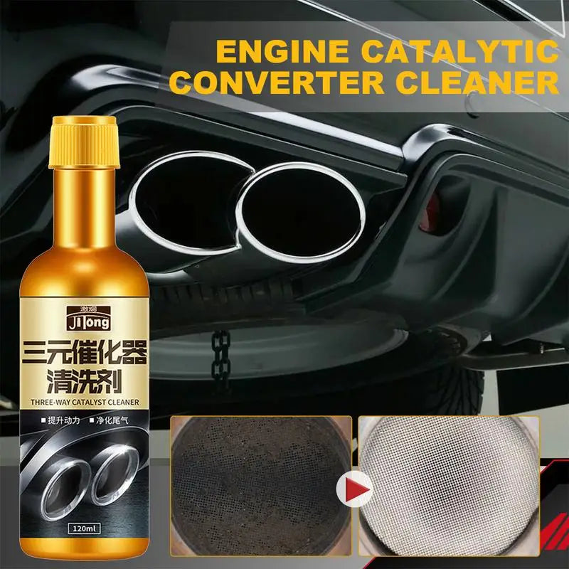 120ml Automobile Catalysts Clean Engine Accelerator Oxygen Sensor Throttle Remove Carbon Boost Up Catalytic Converter Cleaners