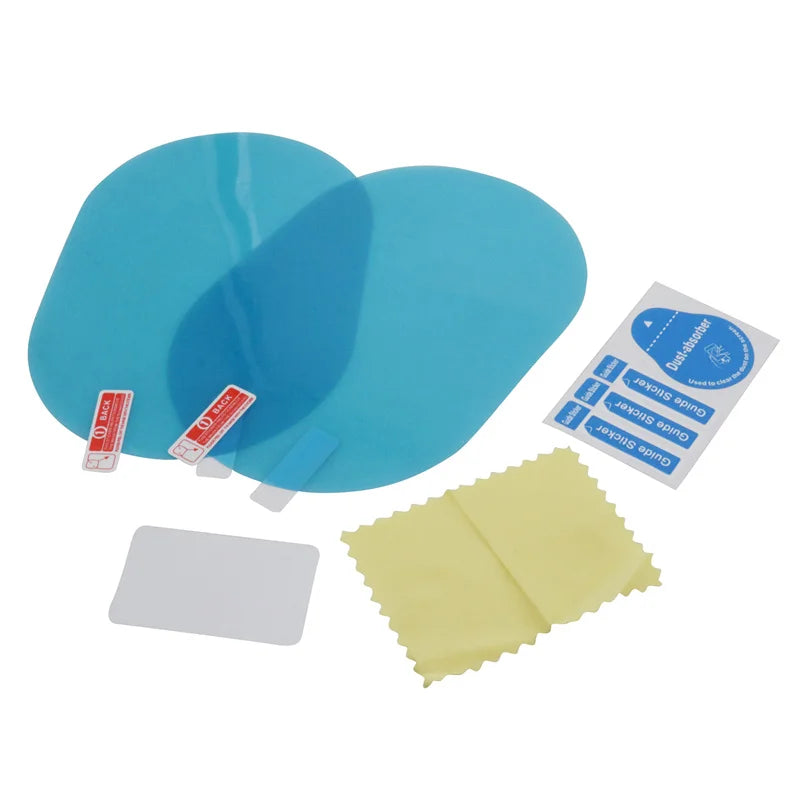 2Pcs Car Rainproof Film Rearview Mirror Rain Clear Stickers For Mazda 2 3 6 CX3 CX4 CX5 CX7 CX9 CX30 RX8 MX5 MX3 MS MP Demio BM