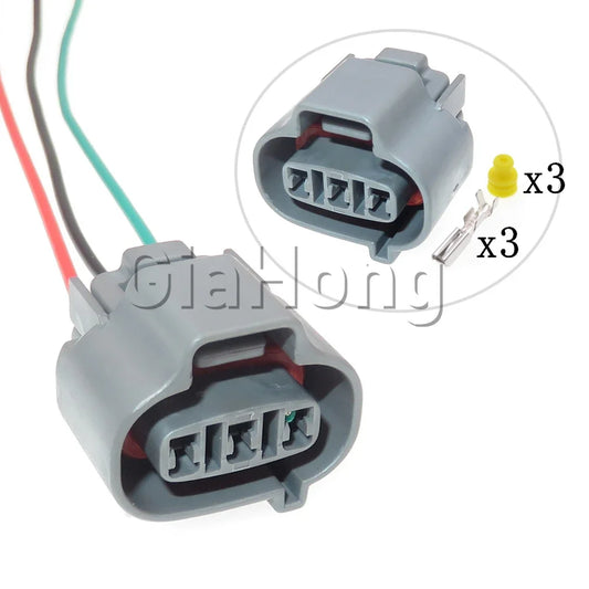 1 Set 3 Ways Auto Accessories Car Odometer Sensor Electrical Sockets AC Assembly High Quality Car Wire Cable Connector 6189-0027