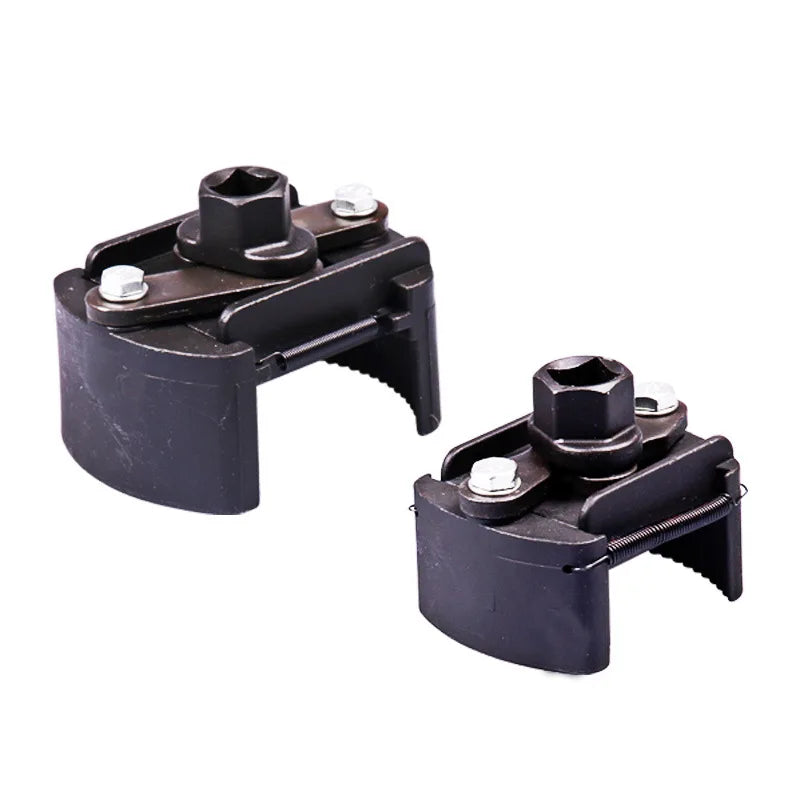 Universal Adjustable New Two-Jaws Oil Filter Wrench Filter 60-80mm Filter Wrenches Remover Steel Fuel Cast Two-Claw P2D7