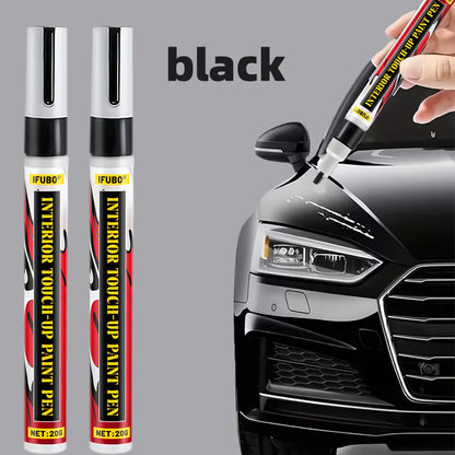 IFUBO 20G Black Car Paint Repair Pen Universal Car Interior Scratch Remover for Car Seat Body Wheel Instant Touch Up
