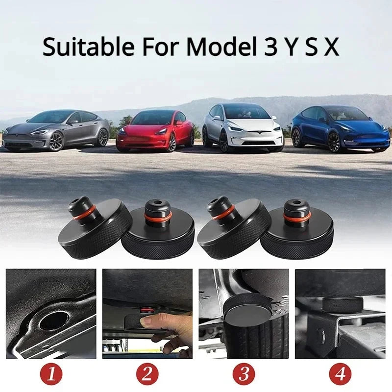 Jack Pad for Tesla Model 3/Y/S/X/3+ Juniper 2025 Rubber Lifting Jack Pad Adapter Tool Car Tire Repair Tools Accessories