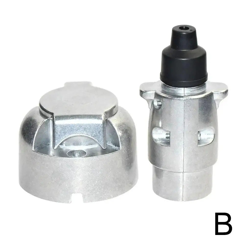 13 To 7 Pin Plug Adapter Trailer Connector Waterproof Plugs 12V Protect Towing Adapter Socket Connector Towbar Hand Tools