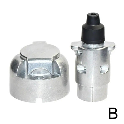 13 To 7 Pin Plug Adapter Trailer Connector Waterproof Plugs 12V Protect Towing Adapter Socket Connector Towbar Hand Tools