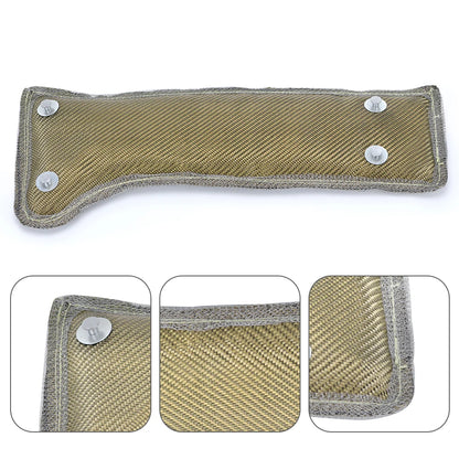 Free Shipping Turbo Heat Shield /Turbocharger Blanket WRAP+SPRING FOR Subaru WRX PQY-2306