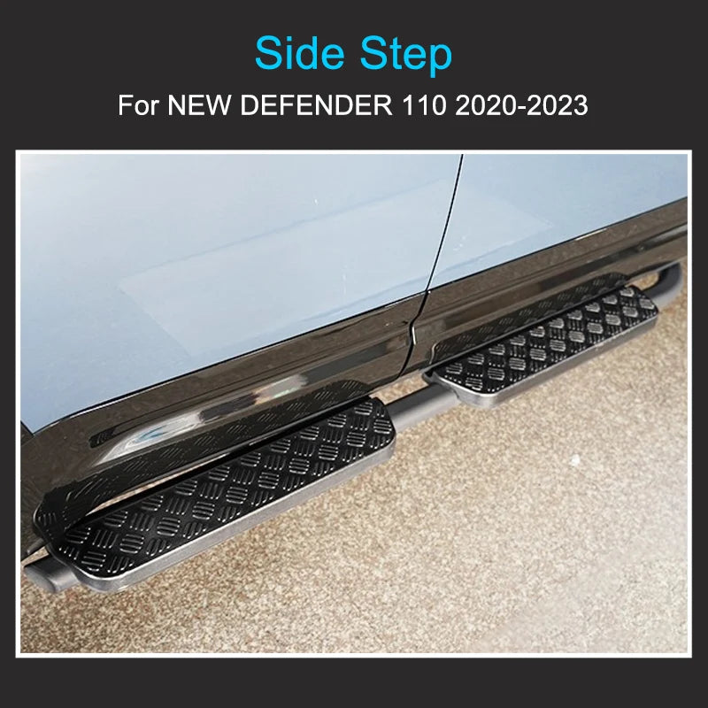 Exterior Parts Fixed Side Step for Land Rover Defender 110 2020-2025 Side Step Car Exterior Decoration Accessories