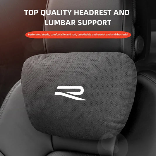 For Volkswagen VW Rline TOURAN PASSAT TIGUAN POLO GOLF Sportage Ceed Soul Car Headrest Neck Support Seat Lumbar Cushion Soft