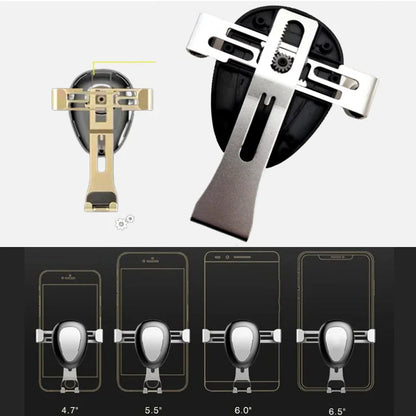Universal Gravity Auto Phone Holder Car Air Vent Clip Mount Mobile Phone Holder CellPhone Stand Support For iPhone 14 For Xiaomi