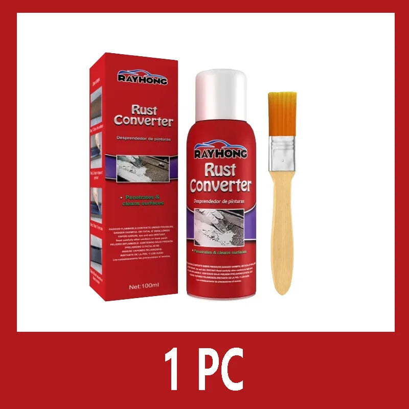 100ml Multi-Purpose Car Anti-Rust Paste  Rust Remover & Converter for Auto Body Chassis, Iron & Metal Surfaces Repair Protection