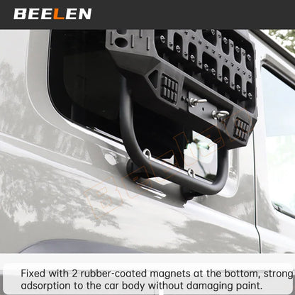 Off-Road Recovery Traction Boards + Window Ladder Brackets For Suzuki Jimny JB64 JB74W 2019-2023 Mud Sand Self Rescue Anti-Skid