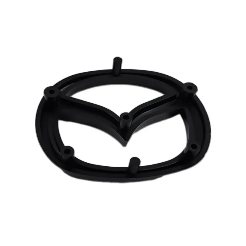Plastic Car Front Trunk Emblem for Mazda 5 Logo Steering Wheel Badge 3D Body Replaced Sticker Rear Tail Refitting Decoration