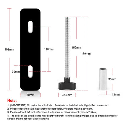 Off road roof luggage rack, roof frame, side border defense skateboard, anti trap plate, escape plate, fixing bracket kit