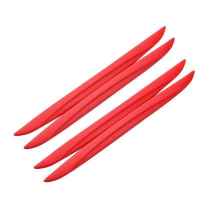 4/6PCS Set Universal Scrape Guard Bumper Guards Car Door Edge Protector Rearview Mirror Protection Sticker Protective Strip