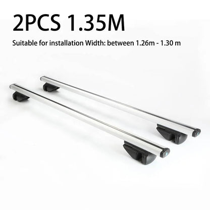 Universal 135CM Car Roof Racks Cross Bars Crossbars 75kg 150LBS For Fabia Karoq Octavia Kodiaq Superb Estate Wagon