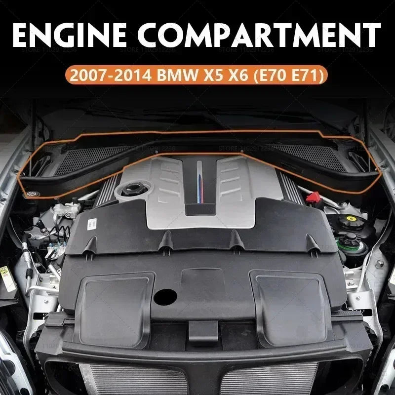 For 2007-2014 BMW X5 X6 E70 E71 Partition Panel Engine Compartment 51717169421 51717169422 51717169419 51757171791 64316945583
