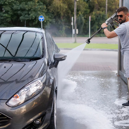 Brushless High Pressure Washer Gun 200Bar 6 in 1 Car Washing Water Spray Attachment For Makita 21V Battery Garden Hose