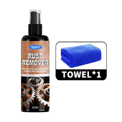Heavy-Duty Metal Rust Remover Lubricant Spray - Multi-Purpose Brake & Chain Degreaser, Friction-Reducing Formula with Corrosion