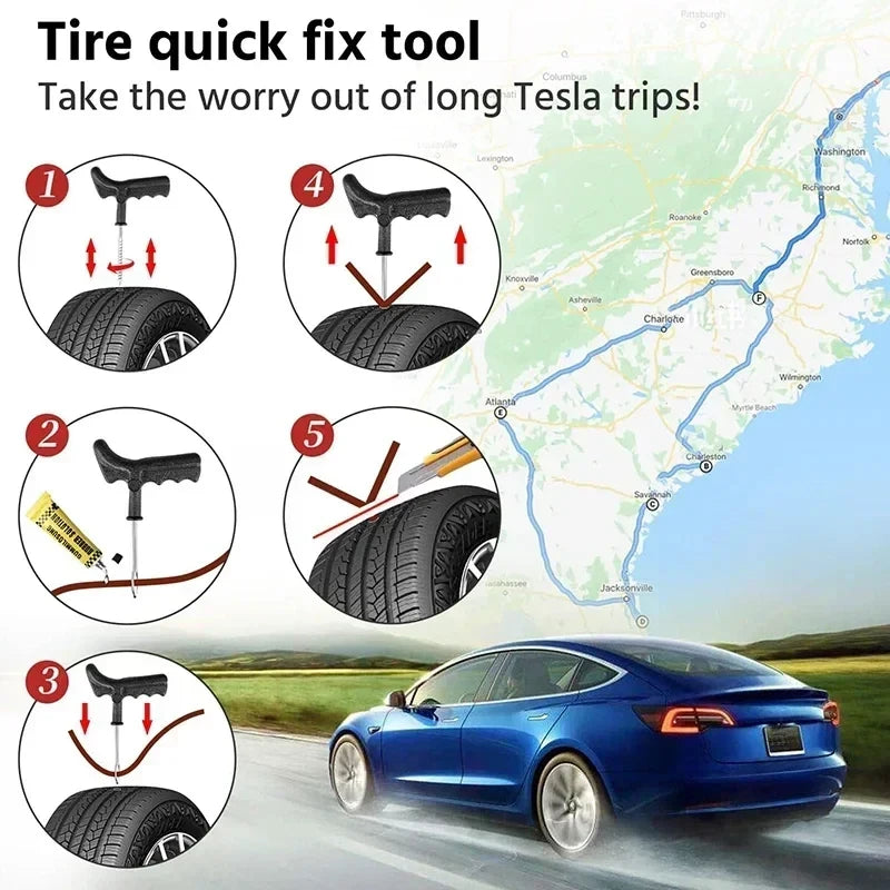 Jack Pad for Tesla Model 3/Y/S/X/3+ Juniper 2025 Rubber Lifting Jack Pad Adapter Tool Car Tire Repair Tools Accessories