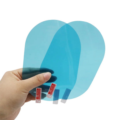 2Pcs Car Rainproof Film Rearview Mirror Rain Clear Stickers For Mazda 2 3 6 CX3 CX4 CX5 CX7 CX9 CX30 RX8 MX5 MX3 MS MP Demio BM
