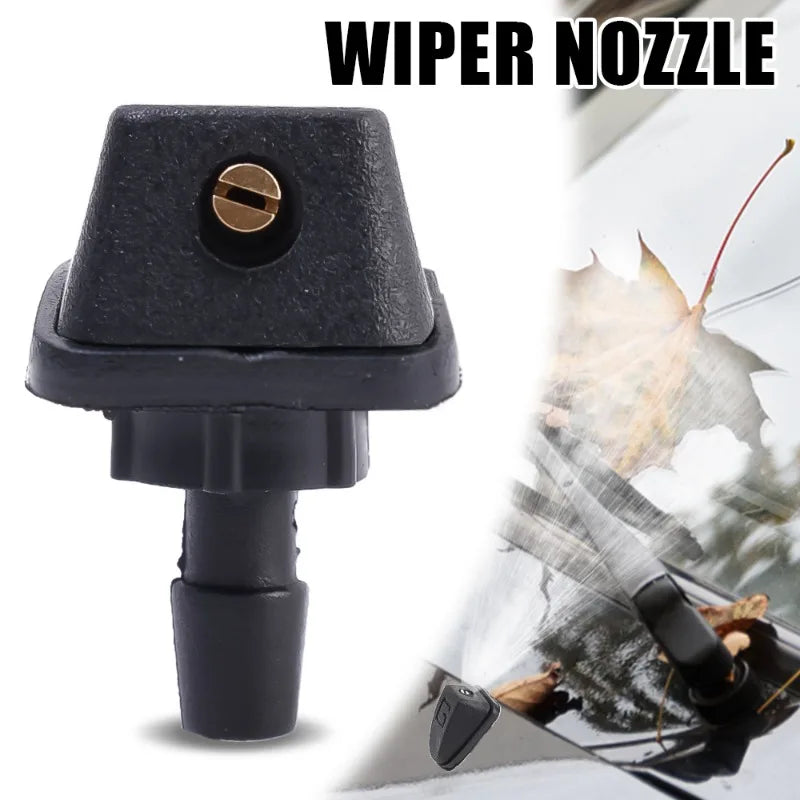 Car Front Wiper Nozzle Universal Automotive Front Windshield Wiper Arm Washer Car Water Spraying Head Replacement Accessories