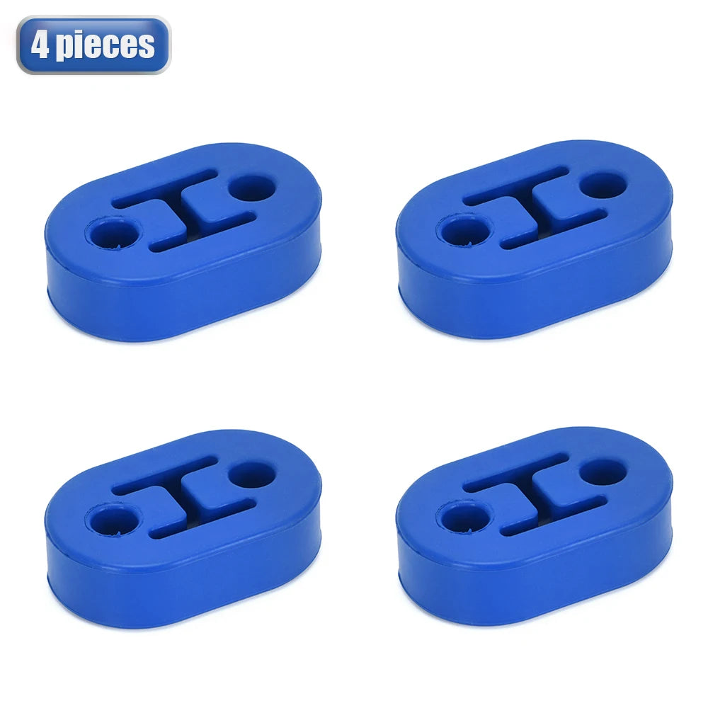 VR - Polyurethane Exhaust/Muffler SHORT HANGERS 4pcs/lot Universal Muffler Hangers Red or Blue VR8952