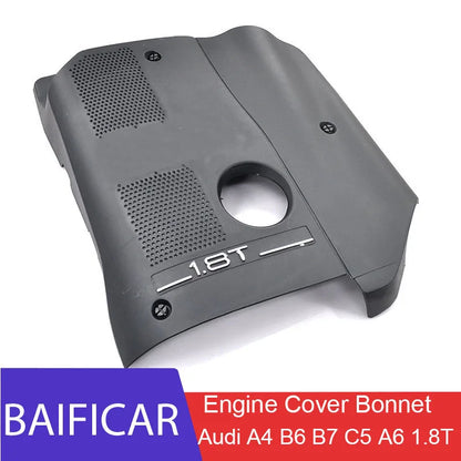 Baificar Brand New High Quality Decorative Hood Cover Engine Computer Cover Bonnet 058103721 For Audi A4 B6 B7 C5 A6 1.8T