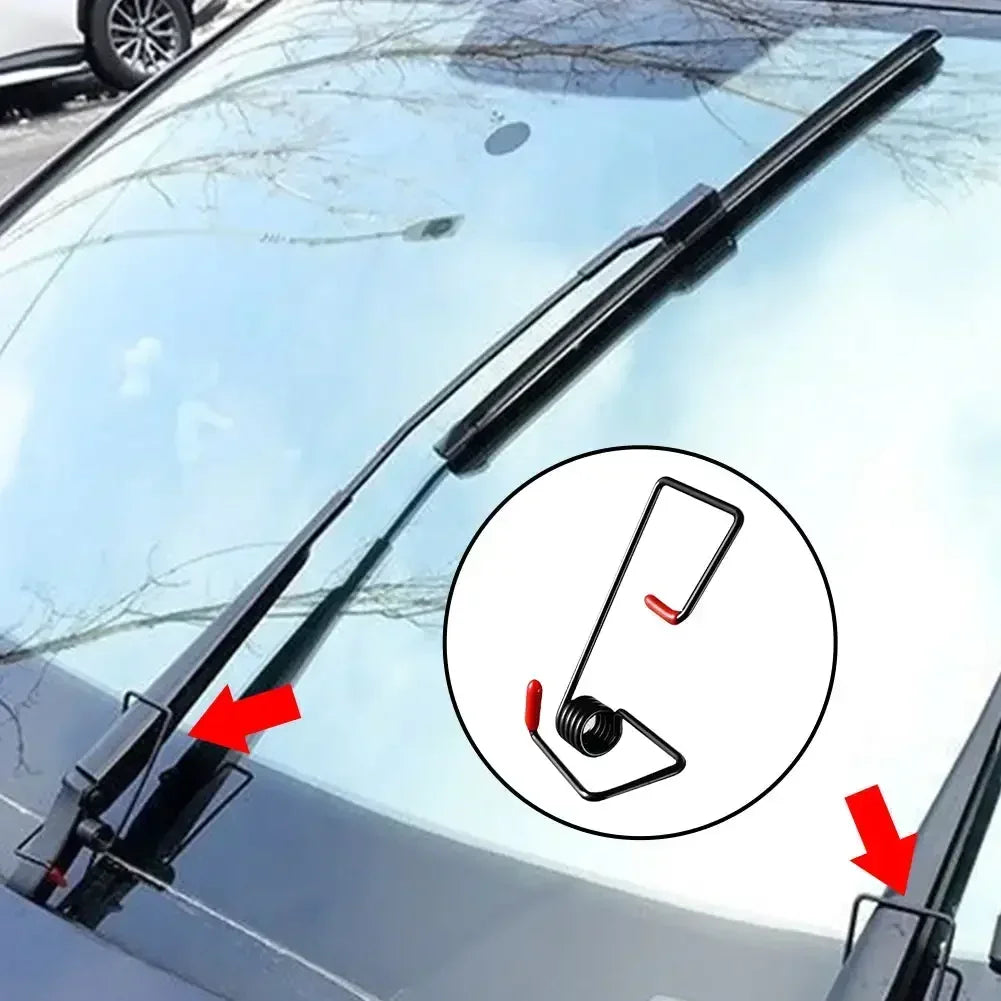 New Car Wiper Booster Spring Universal Intelligent Windshield Wiper Arms Alloy Rubber Wipers Spring Auto Replaceable Parts Tool