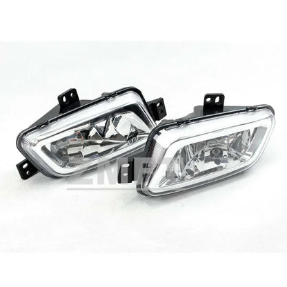 Car Front Driving Lights Fog Lamp Set For Ford Ranger 2015 2016 2017 2018 With Halogen H8 Bulbs Switch Wire Bezel Kits