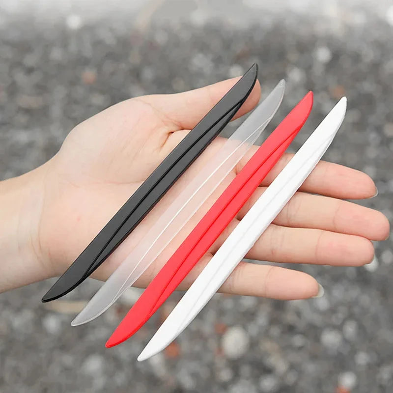 4/6PCS Set Universal Scrape Guard Bumper Guards Car Door Edge Protector Rearview Mirror Protection Sticker Protective Strip