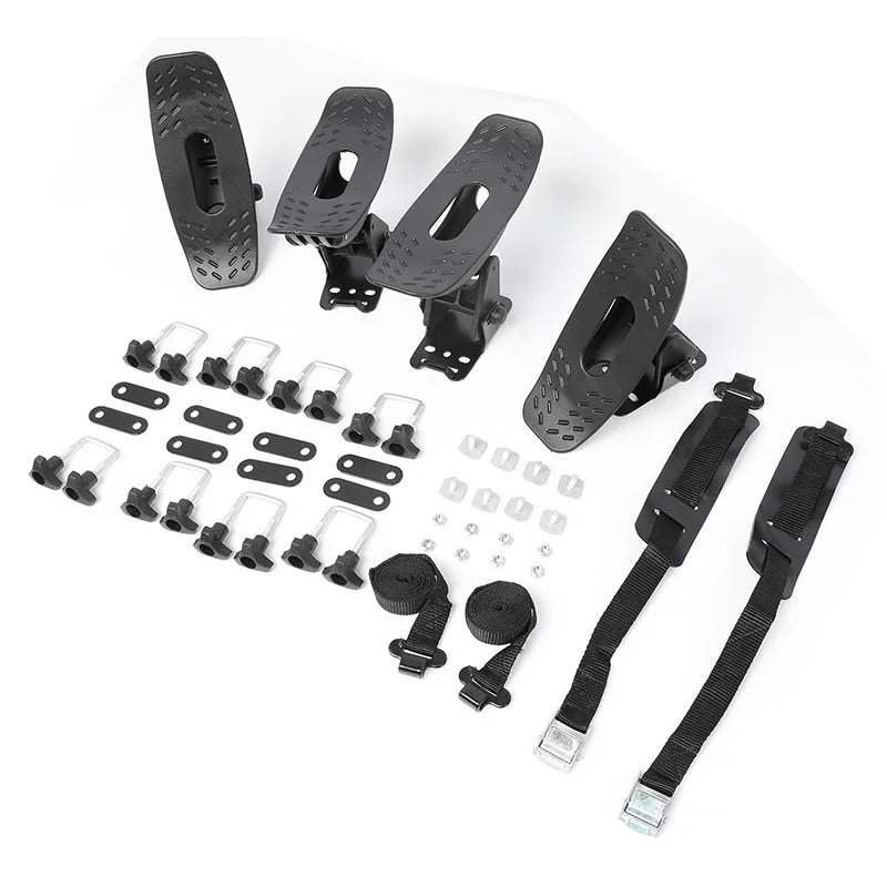 Car Roof Kayak Carrier Saddle Watercraft Roof Rack Arm Canoe Boat Carrier - Top-Mount Kayak Rack for Vehicle